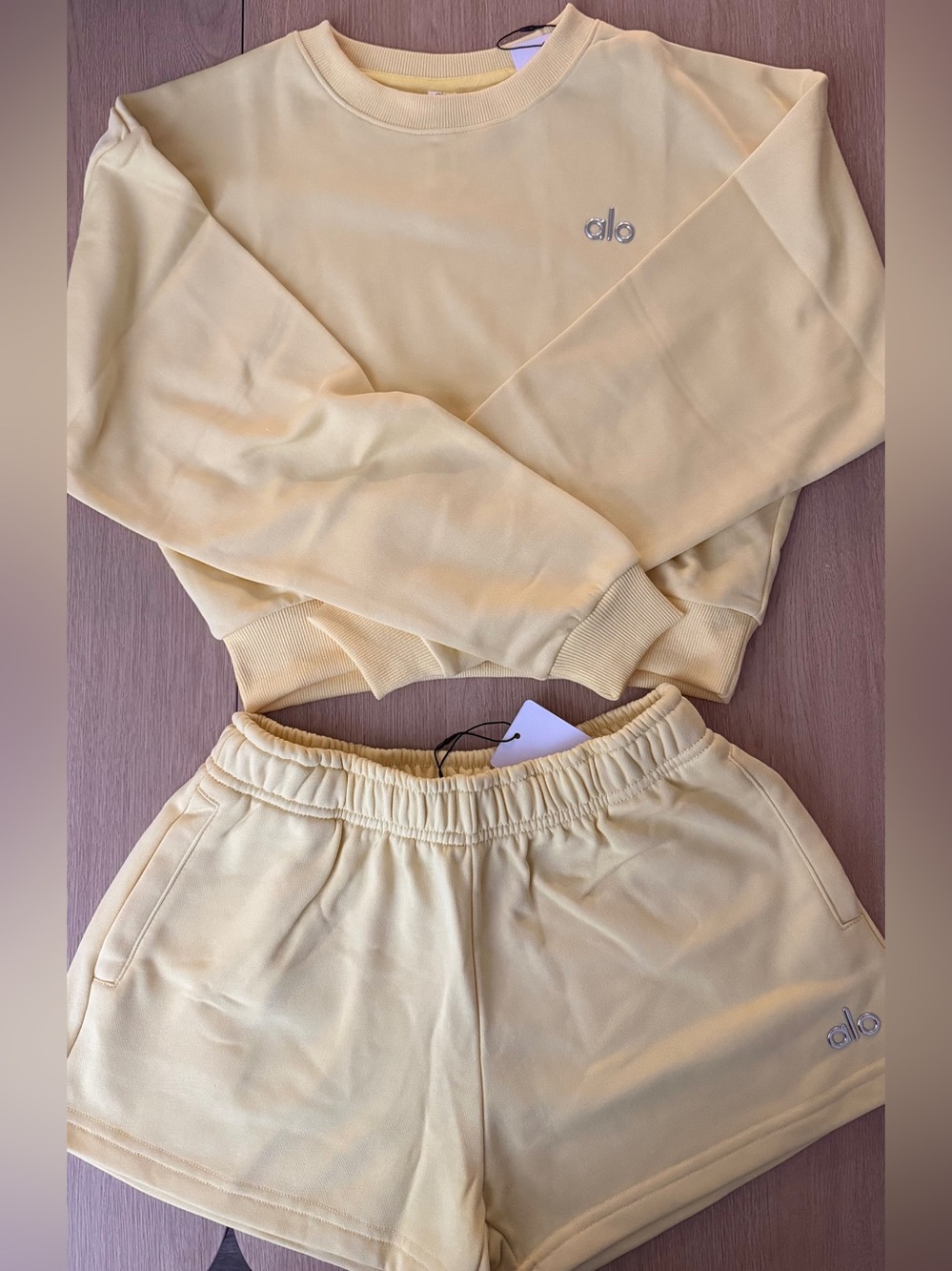Yellow Yoga Set